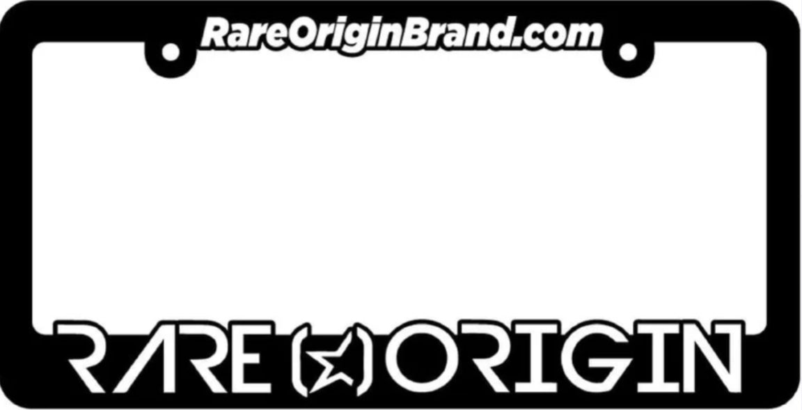 RAREORIGIN LICENSE PLATE FRAMES