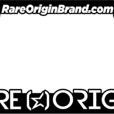 RAREORIGIN LICENSE PLATE FRAMES