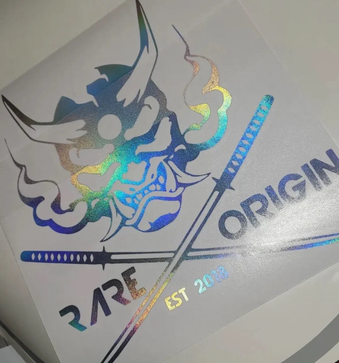 RAREORGIN SAMURAI REAR BANNER