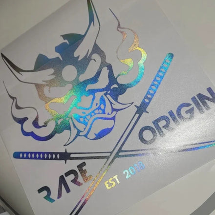 RAREORGIN SAMURAI REAR BANNER