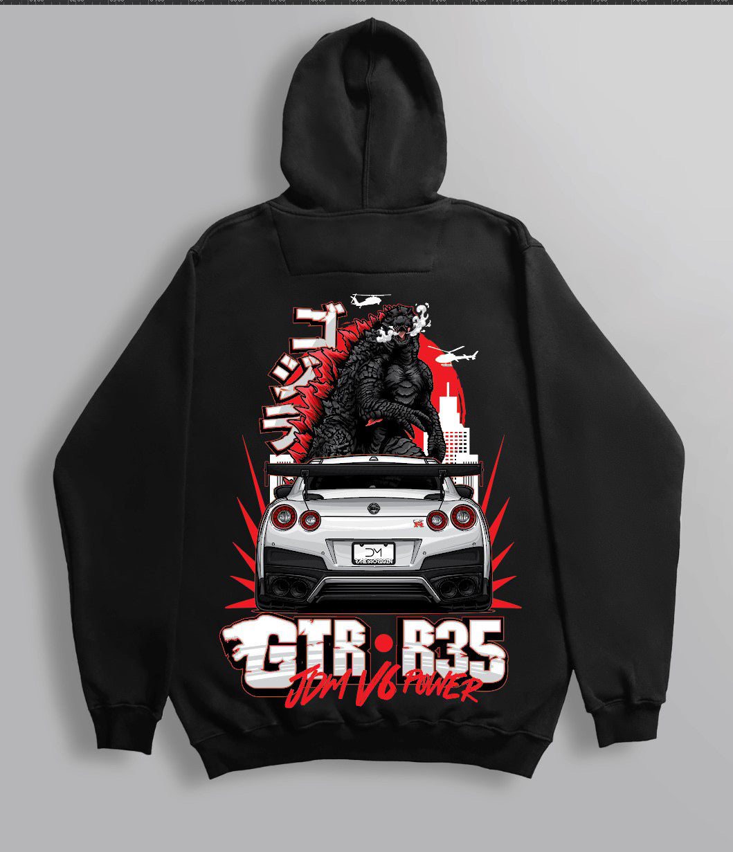 1SKGTR GODZILLA HOODIE